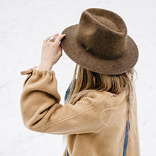 Brown Fedora SAMPLE004