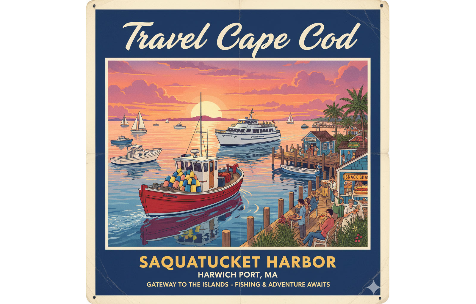 The Working Heart of Harwich: Exploring Saquatucket Harbor