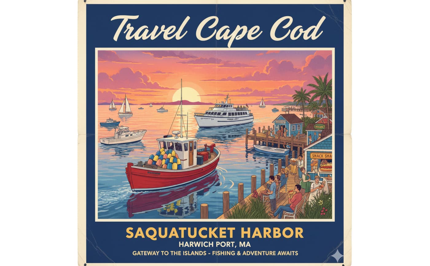 The Working Heart of Harwich: Exploring Saquatucket Harbor