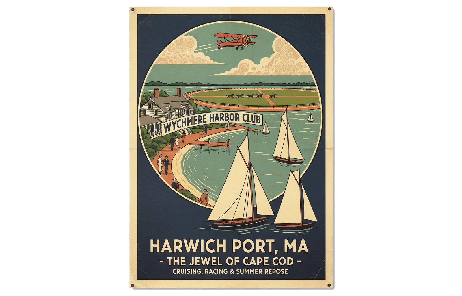 The Jewel of Harwich Port: A History of Wychmere Harbor