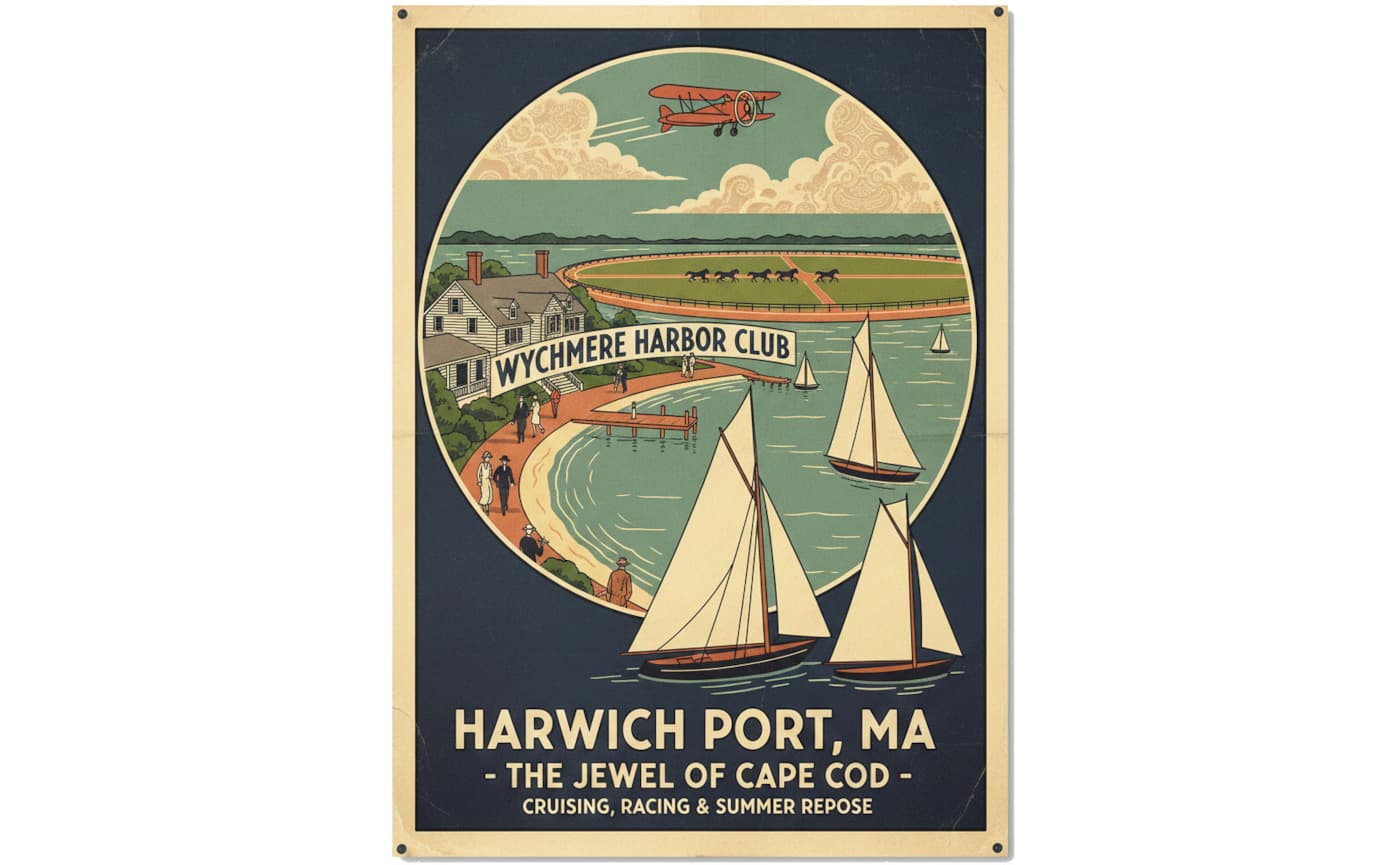 The Jewel of Harwich Port: A History of Wychmere Harbor