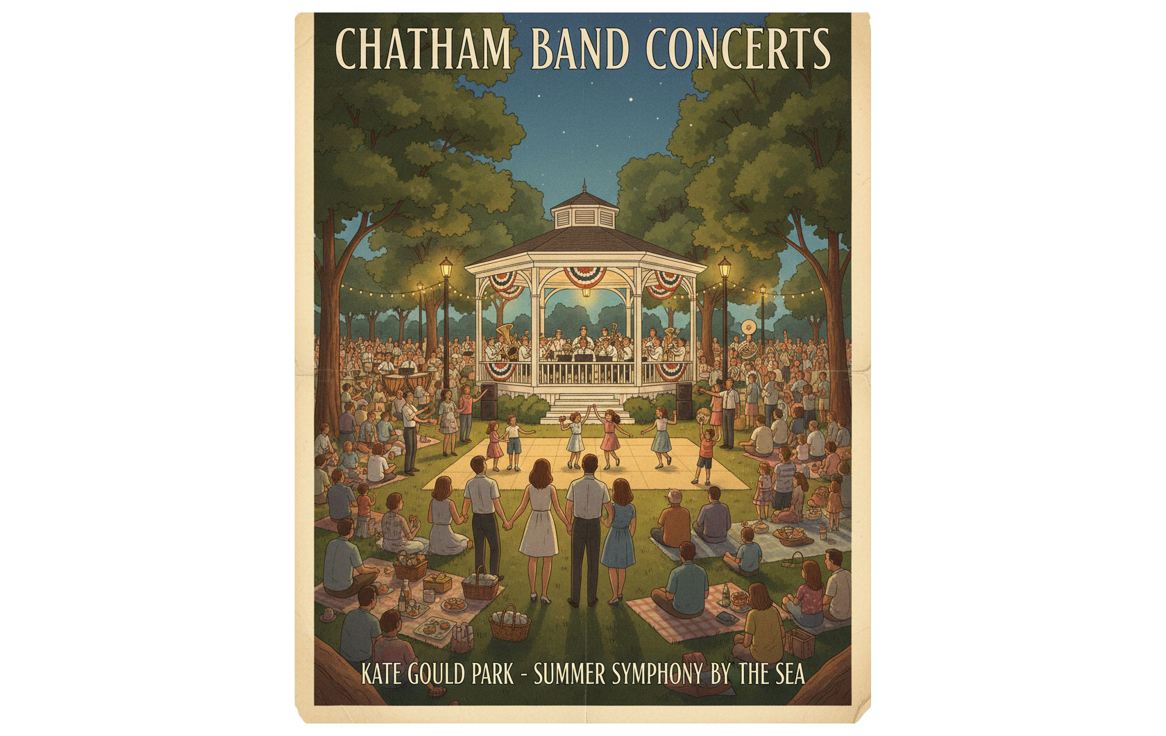 A Summer Symphony: The Enduring Charm of the Chatham Band Concerts